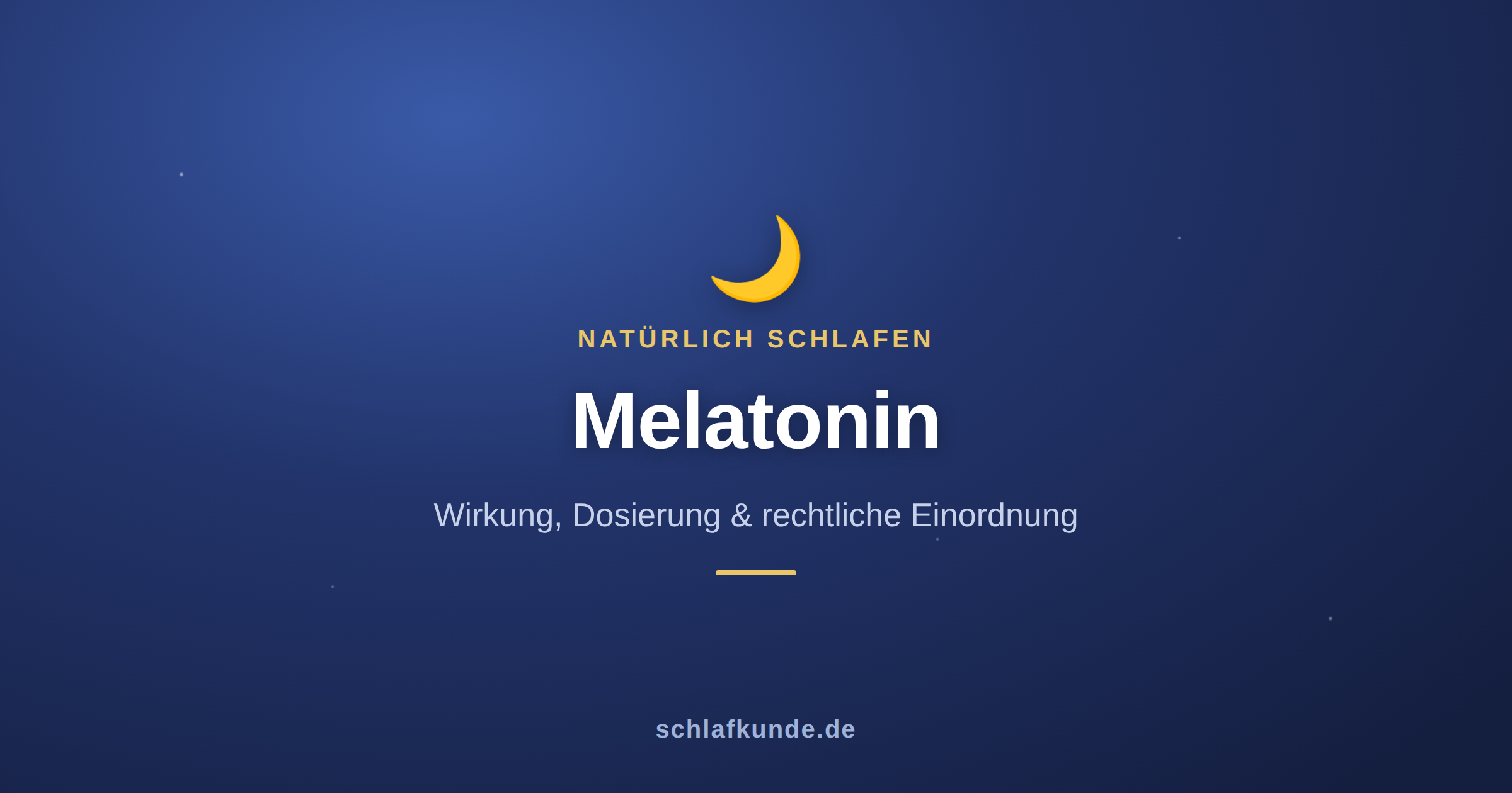Melatonin: Wirkung, Nebenwirkungen und natürliche Alternativen