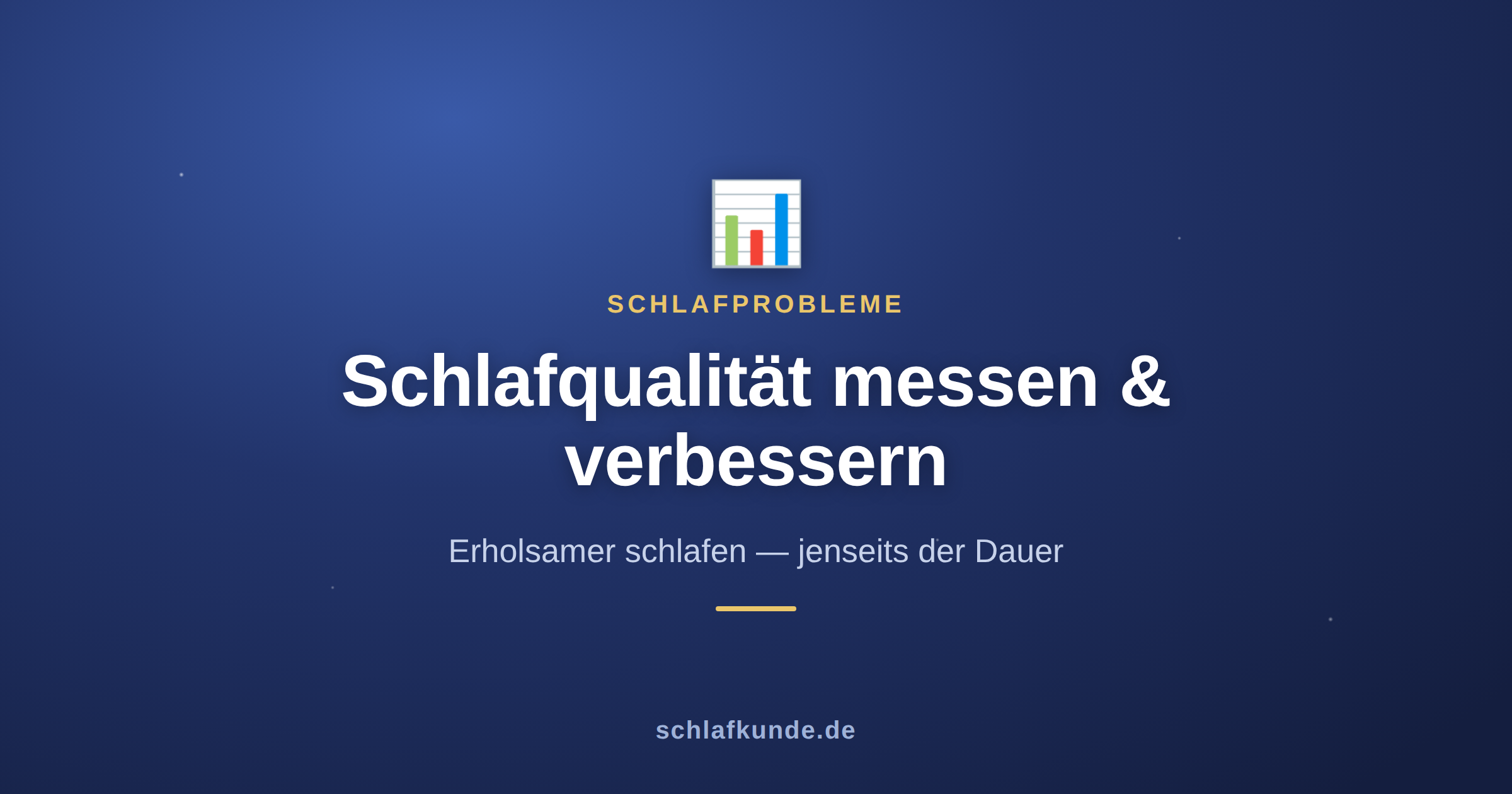 Schlafqualität messen und verbessern