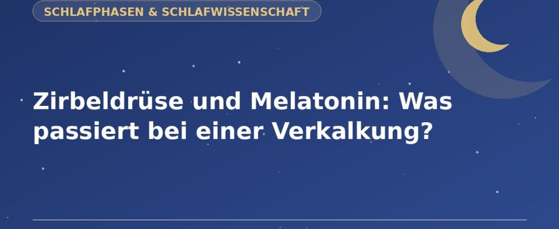 Zirbeldrüse und Melatonin: Was passiert bei einer Verkalkung? 1 Zirbeldrüse und Melatonin: Was passiert bei einer Verkalkung?